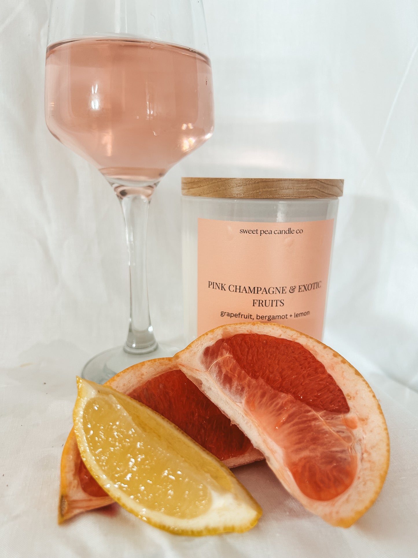 Pink Champage & Exotic Fruits | Grapefruit, Bergamot + Lemon